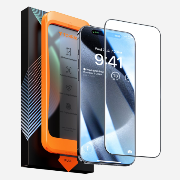 Insta ll Master iPhone 15 Vetro protettivo