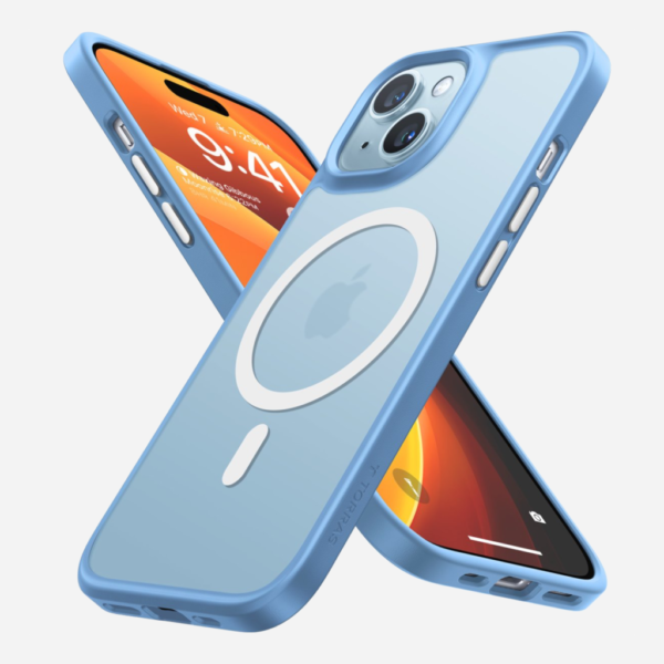 Cover MagSafe Guardian iPhone 15 Blu